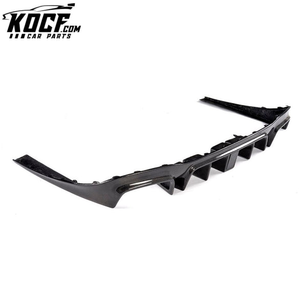 Carbon Fiber W213 Rear Diffuser Lip for Mercedes Benz E43 E63 AMG E350 E400 Sport 17-18