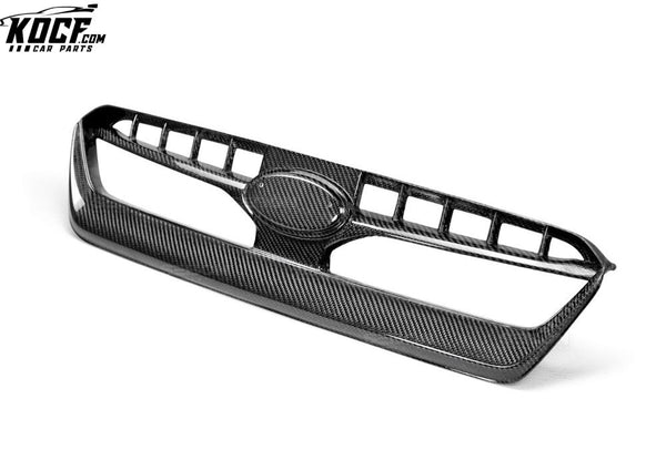 Seibon OEM-STYLE CARBON FIBER FRONT GRILLE FOR 2015-2017 SUBARU WRX / STI