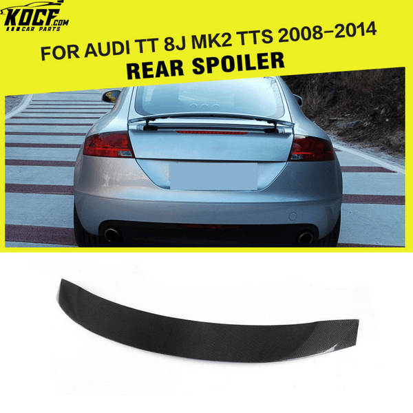 Carbon Fiber Active Rear Spoiler for Audi TT 8J MK2 TTS Coupe 2-Door 2008-2014