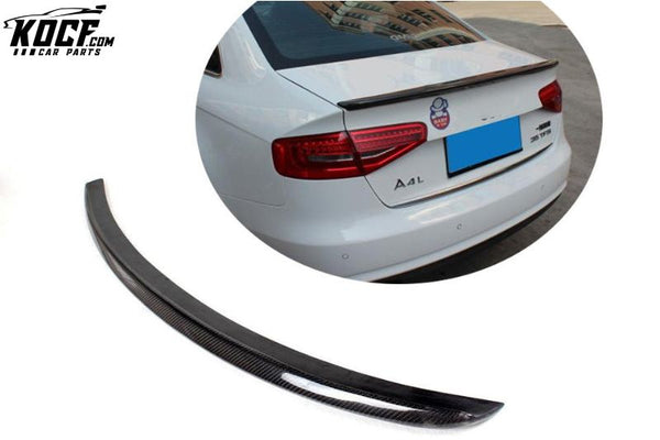 Carbon Fiber Rear Roof Spoiler for Audi A4 B8 B9 09~13