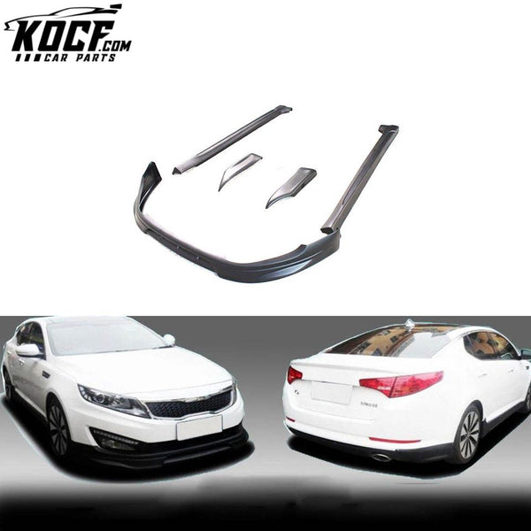 For KIA K5 Optima Body kit Korea Style Front Lip Side Skirts Rear Lip