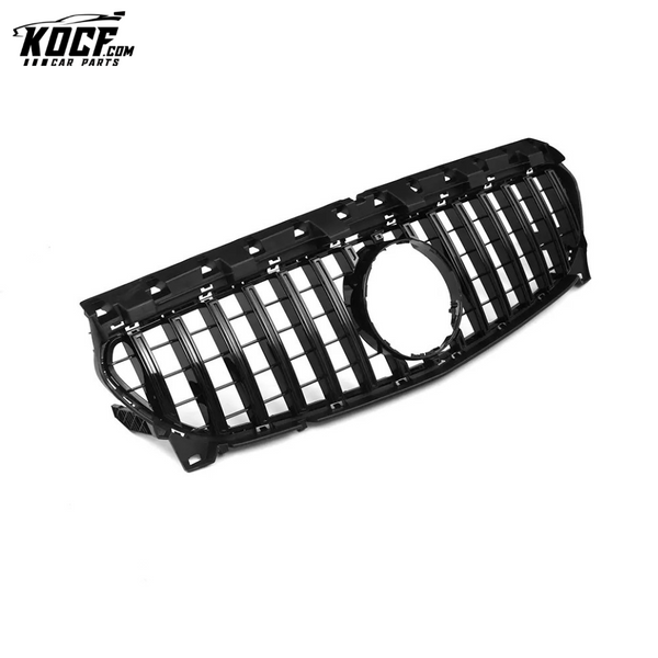 BLACK GT Style W117 Front Grill for Mercedes Benz CLA W117 2017-2018