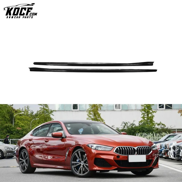 Dry Carbon Fiber G16 Side Skirts Splitter for BMW M8 NEW 8 Series 840i M850i M Sport Gran Coupe 2020 2021