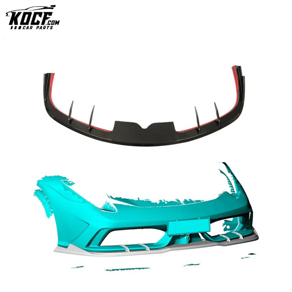 Carbon Fiber Front Car Lip Front Splitter for Ferrari 458 Speciale Coupe 2-Door 14-15