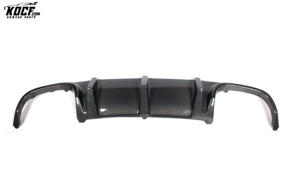 R Style Carbon Fiber Rear Diffuser for Mercedes W204 C63