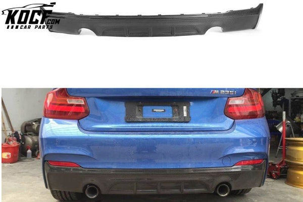 Carbon Fiber F22 Rear Diffuser Lip for BMW F22 220i 225i 228i M Sport 2014-2019