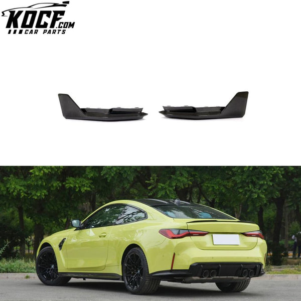 Carbon Fiber G82 M4 Rear Bumper Splitter for BMW G80 M3 G83 M4 Competition 2021 2022