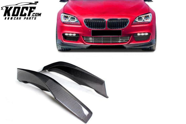 Carbon Fiber Car Front Splitter for BMW 6 Series F06 F12 F13 M TECH 2014