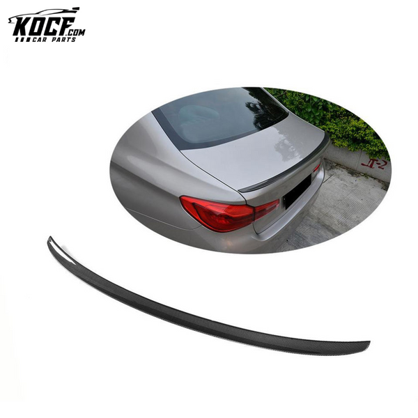 Auto Carbon Fiber G30 Rear Wing Spoiler for BMW 5Series G30 530i 540i 17-18