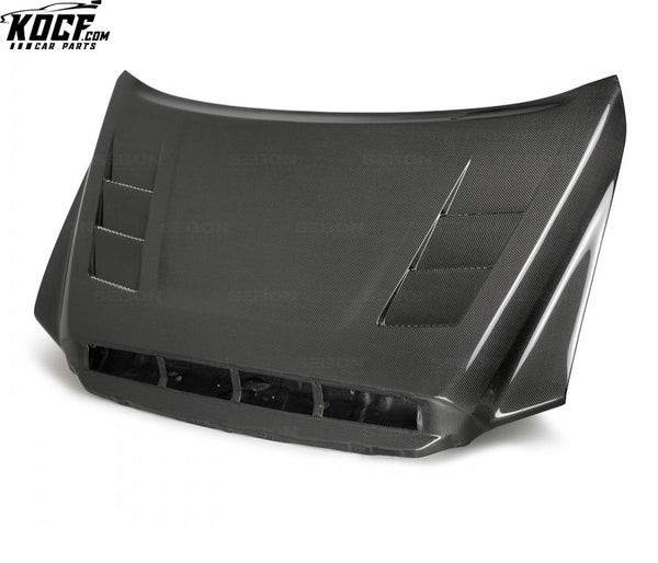 Seibon TS-STYLE CARBON FIBER HOOD FOR 2014-2021 TOYOTA TUNDRA