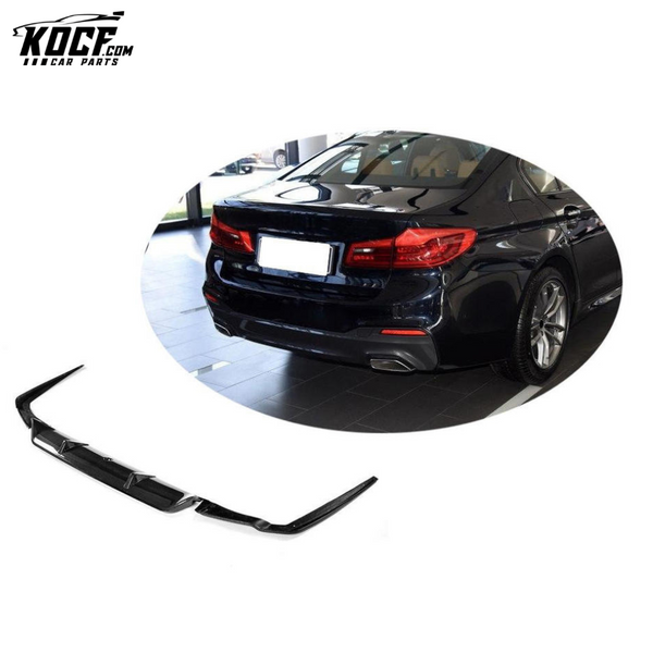 P style Carbon Carbon Fiber Rear Diffuer for BMW G30 G31 G38 520i 530i 540i M-sport 17-19