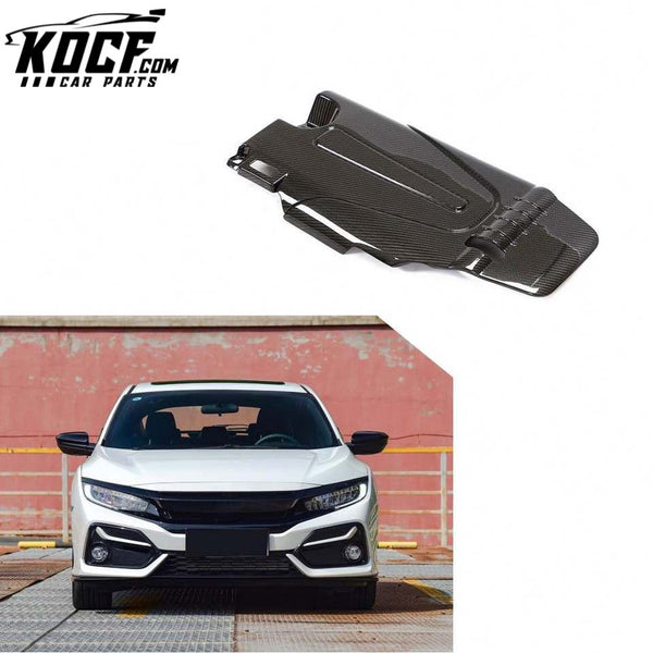 Modify Luxury Dry Carbon Fiber Engine Cover for Honda Civic 10th 2016-2021