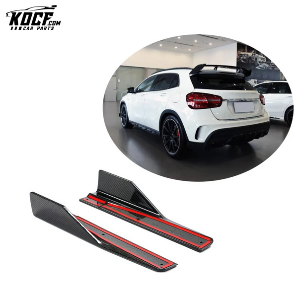 FULL Carbon Fiber GLA45 Side Splitter for Mercedes Benz GLA Class GLA45 AMG 2015-2019