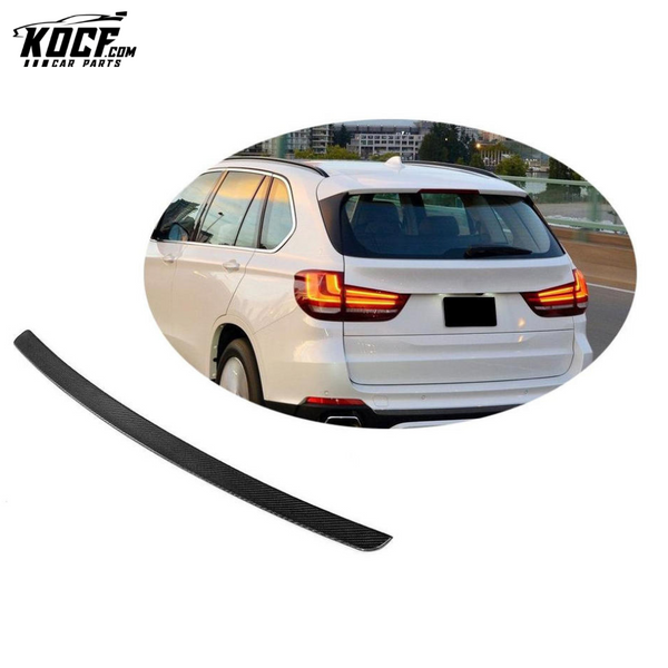 P Style Carbon Fiber X5 Car Spoiler for BMW X5 F15 14-18