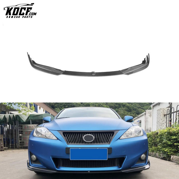 Carbon Fiber IS250 Front Lip Spoiler for LEXUS IS250 Base Sedan 4-Door 11-12