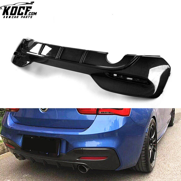 Carbon Fiber F20 Rear Bumper Diffuser for BMW 120i M TECH 16-18