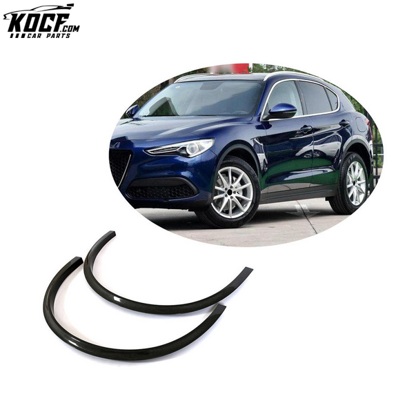 Carbon Fiber Front Fender Flares for Alfa Romeo Stelvio 2017-2018