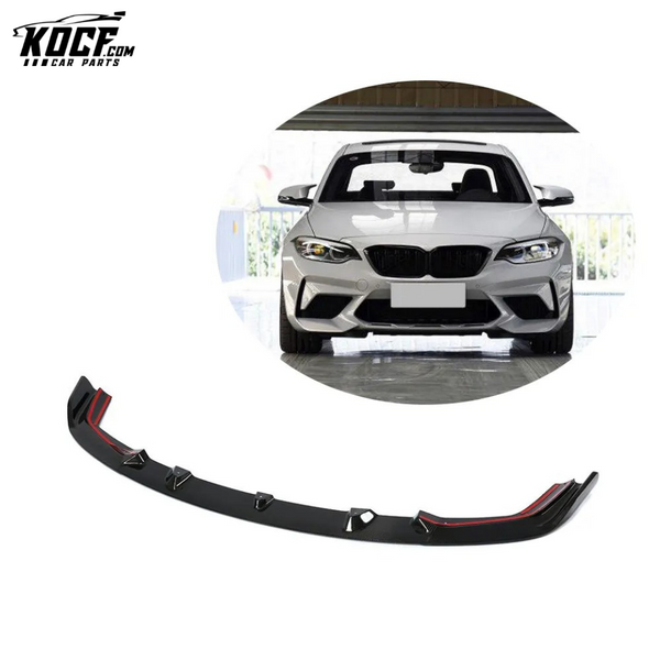 Carbon Fiber F87 M2 Front Lip Spoiler for BMW 2 Series Competition Coupe 2-Door