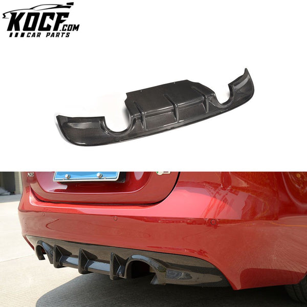 Carbon Fiber XE Rear Diffuser for Jaguar XE Premium 4-Door 2015-2017