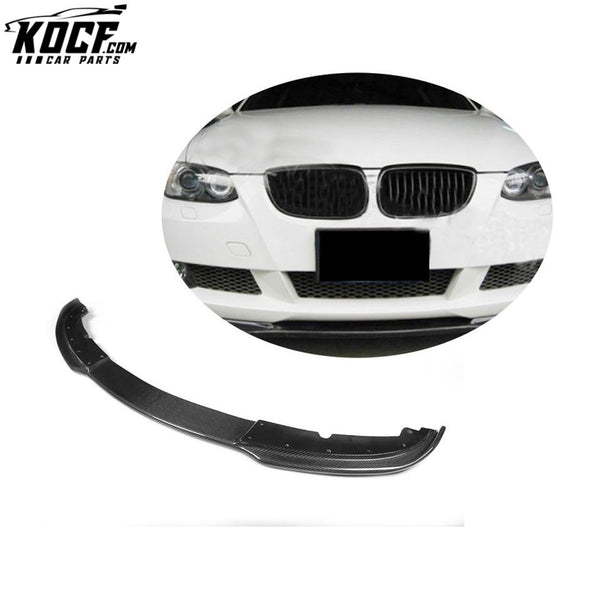 Carbon Fiber E92 Front Bumper Lip for BMW 3 Series E92 328i 335i 2Door Not M3 M Sport 2007-2010