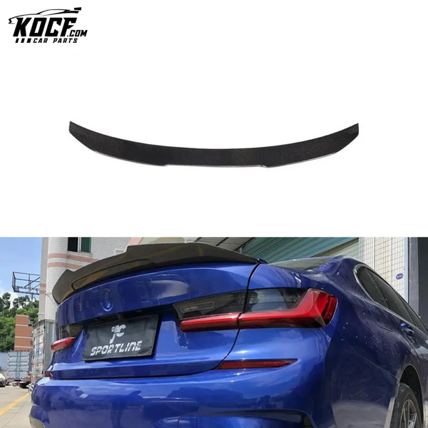 Carbon Fiber G20 Auto Wing Spoiler for BMW G20 330i M340i Sedan 2019-2020