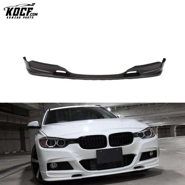 Matte Black PU F30 Front Bumper Lip Spoiler for BMW F31 325i 320i 328i 335i M Sport 12-18