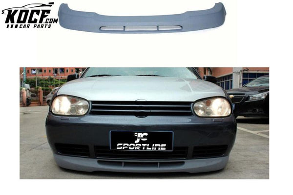 PU Material Front Lip for VW Golf 4 VII MK4