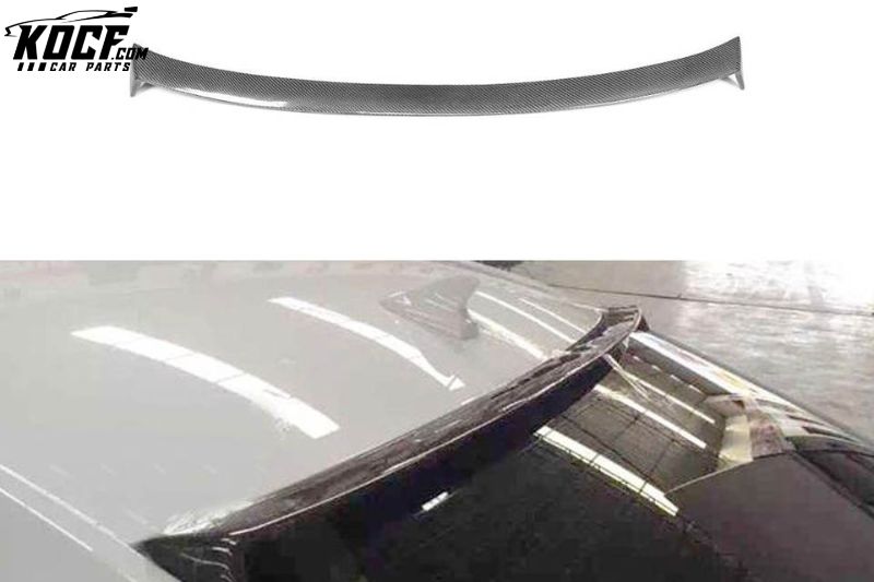 Ats Window Accessory Carbon Fiber ATS Roof Window Spoiler Wing For Cadillac ATS Sedan 13-15 ...