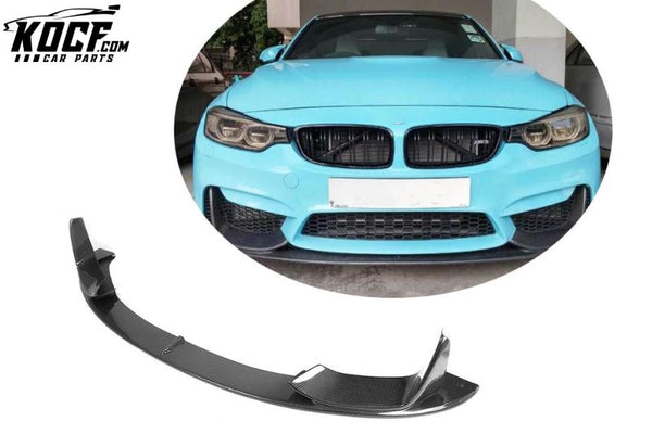 P Style F32 F33 Carbon Fiber Front Lip Spoiler for BMW F32 F33 M4 420i 428i 435i