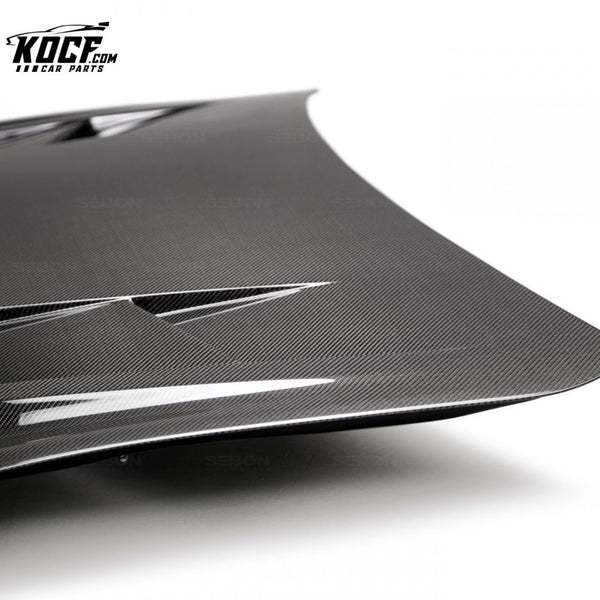 Seibon TS-STYLE CARBON FIBER HOOD FOR 2015-2022 LEXUS RC