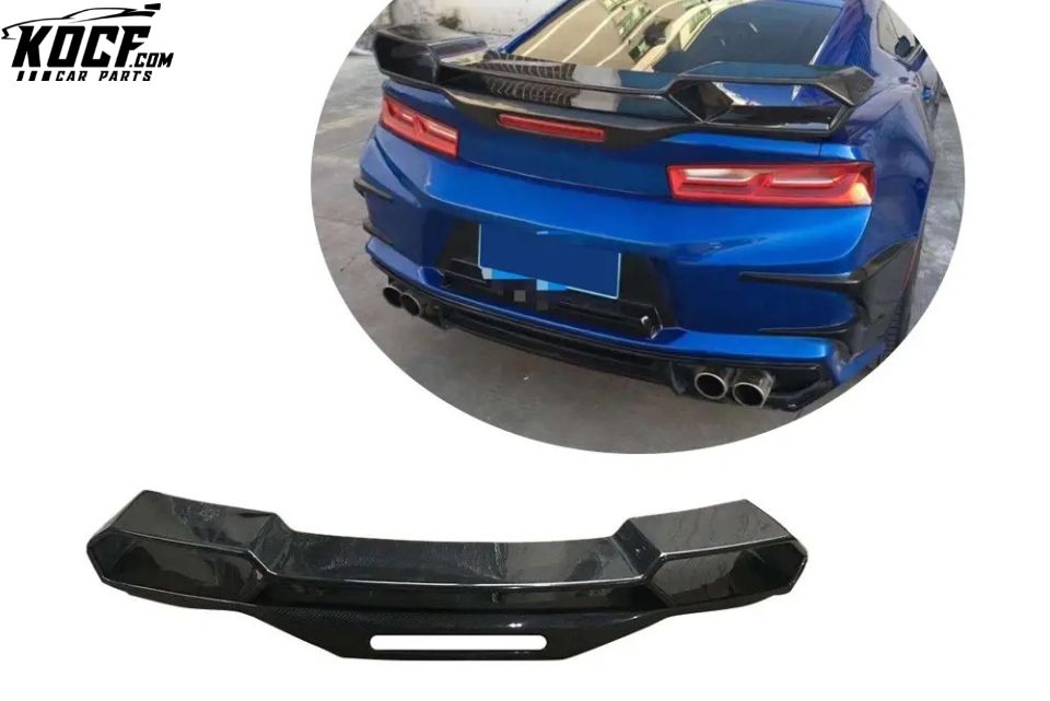 1LE Style Carbon Fiber Rear Spoiler for Chevrolet Camaro 2016UP – KOCF