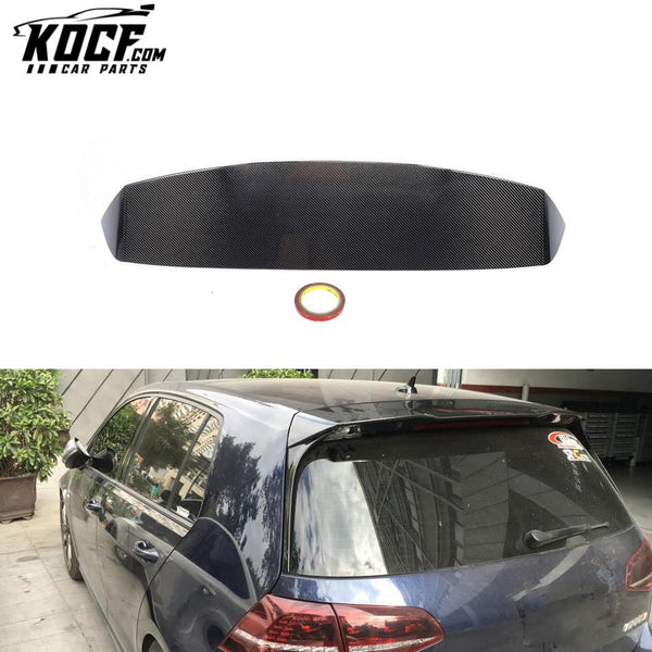 Carbon Roof Spoiler for VW GOLF 7 GTI MK7 Base Hatchback 4-Door