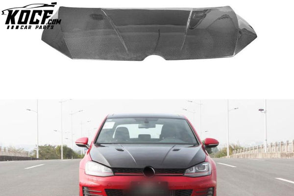 Newly Carbon Fiber Engine Hood for VW Golf 7 GTI MK7 VII 2014 UP