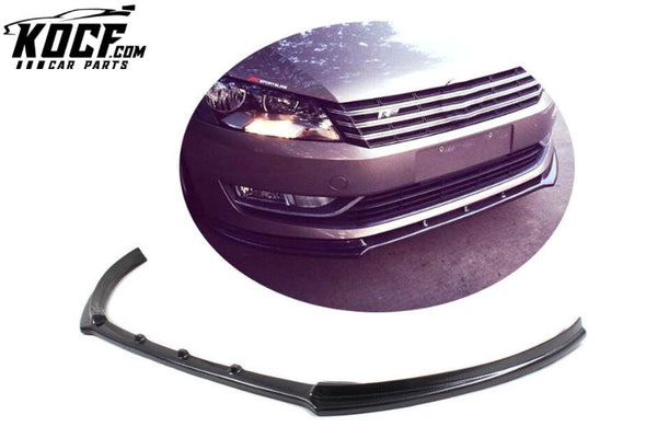 Carbon Fiber Car Front Lip Spoiler for VW Passat B7