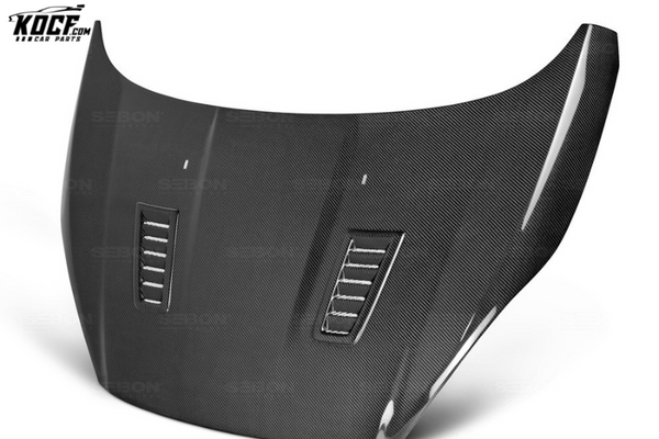 Seibon RS-STYLE CARBON FIBER HOOD FOR 2014-2019 FORD FIESTA