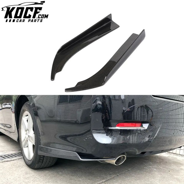 Carbon Fiber Universal Rear Bumper Splitter for BMW Mercedes Audi RS3 RS4 RS5 RS6 RS7 2019