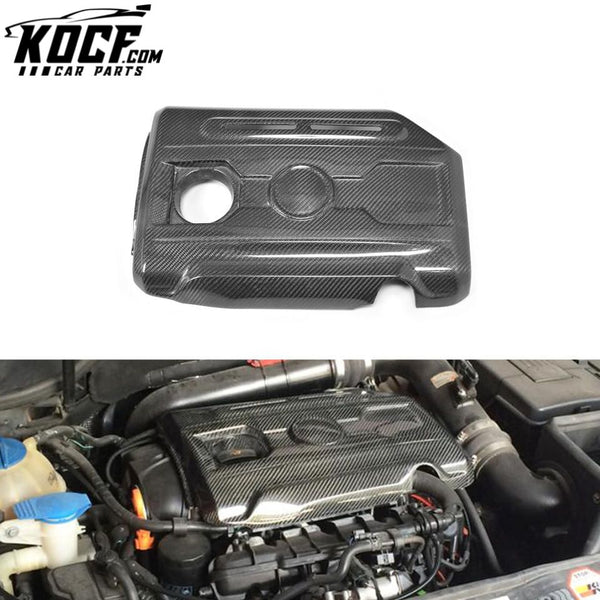 Carbon Fiber Replacement Engine Valve Cover for VW GOLF VI 6 MK6 GTI SCIROCCO