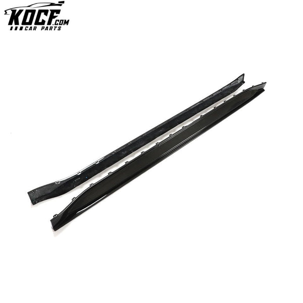 Prepreg Carbon G80 M3 Car Side Skirts Extension for BMW G80 M3 Competition 2021 2022