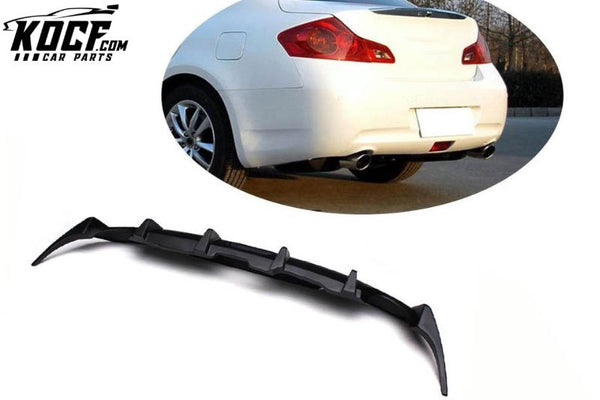 G35 G37 FRP Rear Diffuser Lip for Infiniti V36 G35 G37 Sedan 4D 09-10