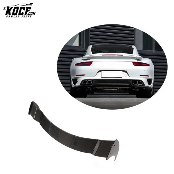 Dry Carbon Fiber 991 GT3 Rear Wing Spoiler for Porsche 911 991 Turbo S 2-Door 2014-2016