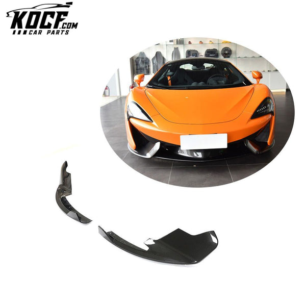 Dry Carbon Fiber 570S Front Bumper Splitter for McLaren 570S GT 2015-2019