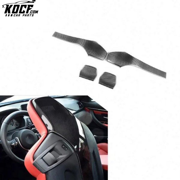 4Pcs Carbon Fiber M4 Seat Back for BMW F80 M3 F82 M4