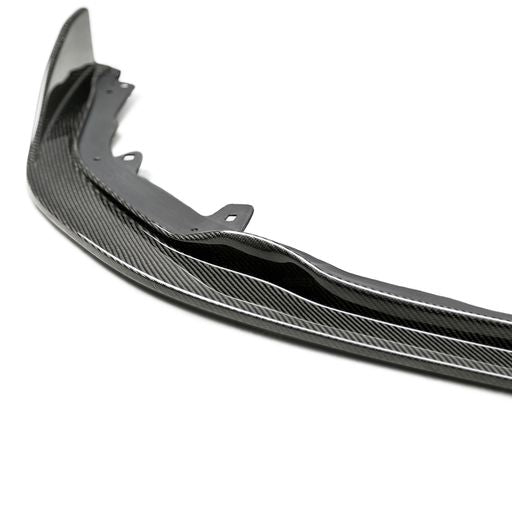 Front Lip Carbon Fiber Compatible for Toyota Corolla Hatchback 2019-2023