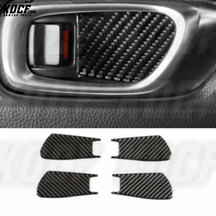 2022+ 11th Gen Civic Carbon Fiber Int. Door Handle Insert Covers - VIP Price