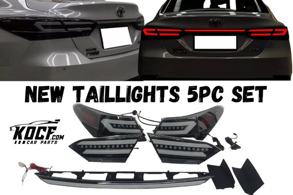 Tail Light & Trunk Bar Kit LED Sequential Compatible for 2018-2024 Toyota Camry - VIP Price