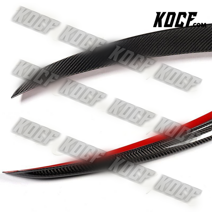 For 2015-2020 Mercedes C-Class W205 Sedan Real Carbon Fiber Rear Trunk Spoiler - KOCF.com - Car Parts