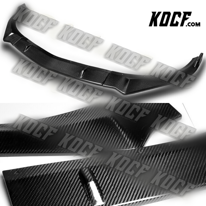 For 2017-2019 Mercedes-Benz CLA250 CLA45 Carbon Fiber Front Bumper Spoiler Lip - KOCF.com - Car Parts