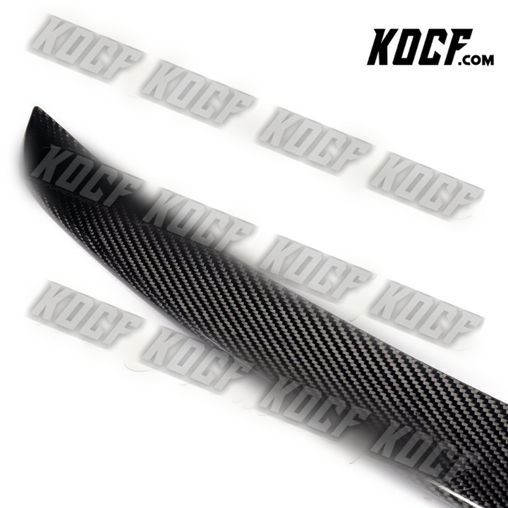 For 2017-2021 Mercedes C-Class Coupe W205 Real Carbon Fiber Trunk Lid Spoiler - KOCF.com - Car Parts