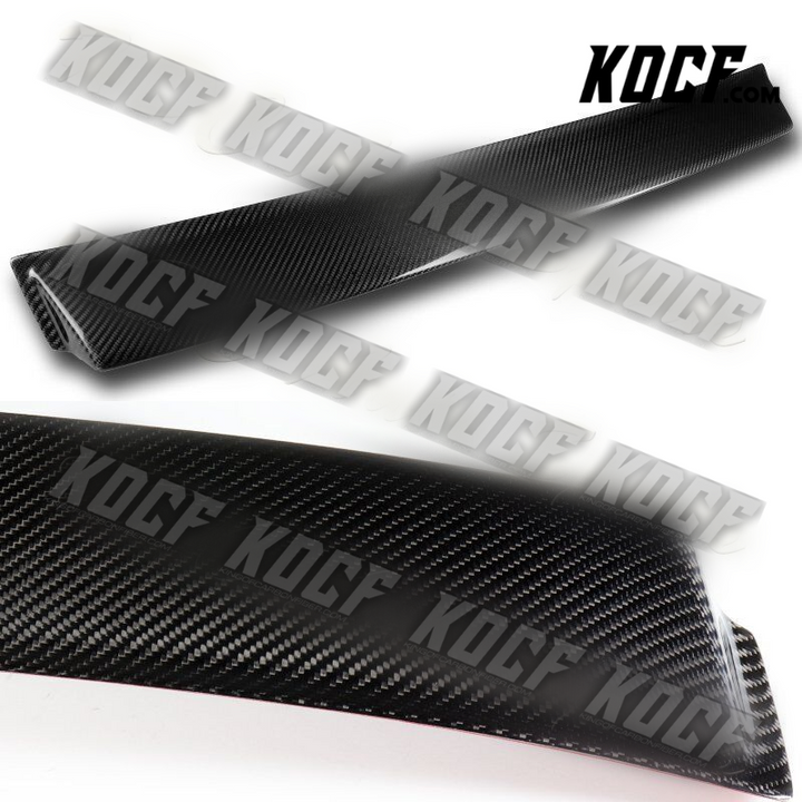 For 2017-2021 Mercedes C-Class W205 Coupe Carbon Fiber Rear Window Roof Spoiler - KOCF.com - Car Parts