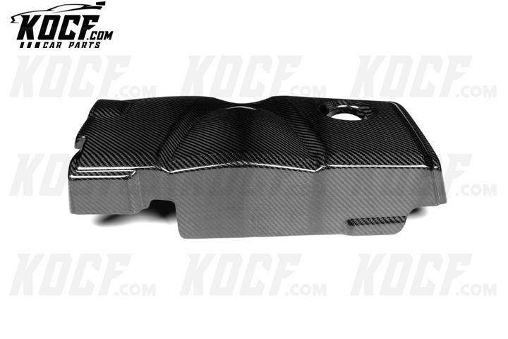 Engine Cover Overlay Carbon Fiber 2018-2024 Toyota Camry i4 & 2019+ Avalon i4 Compatible